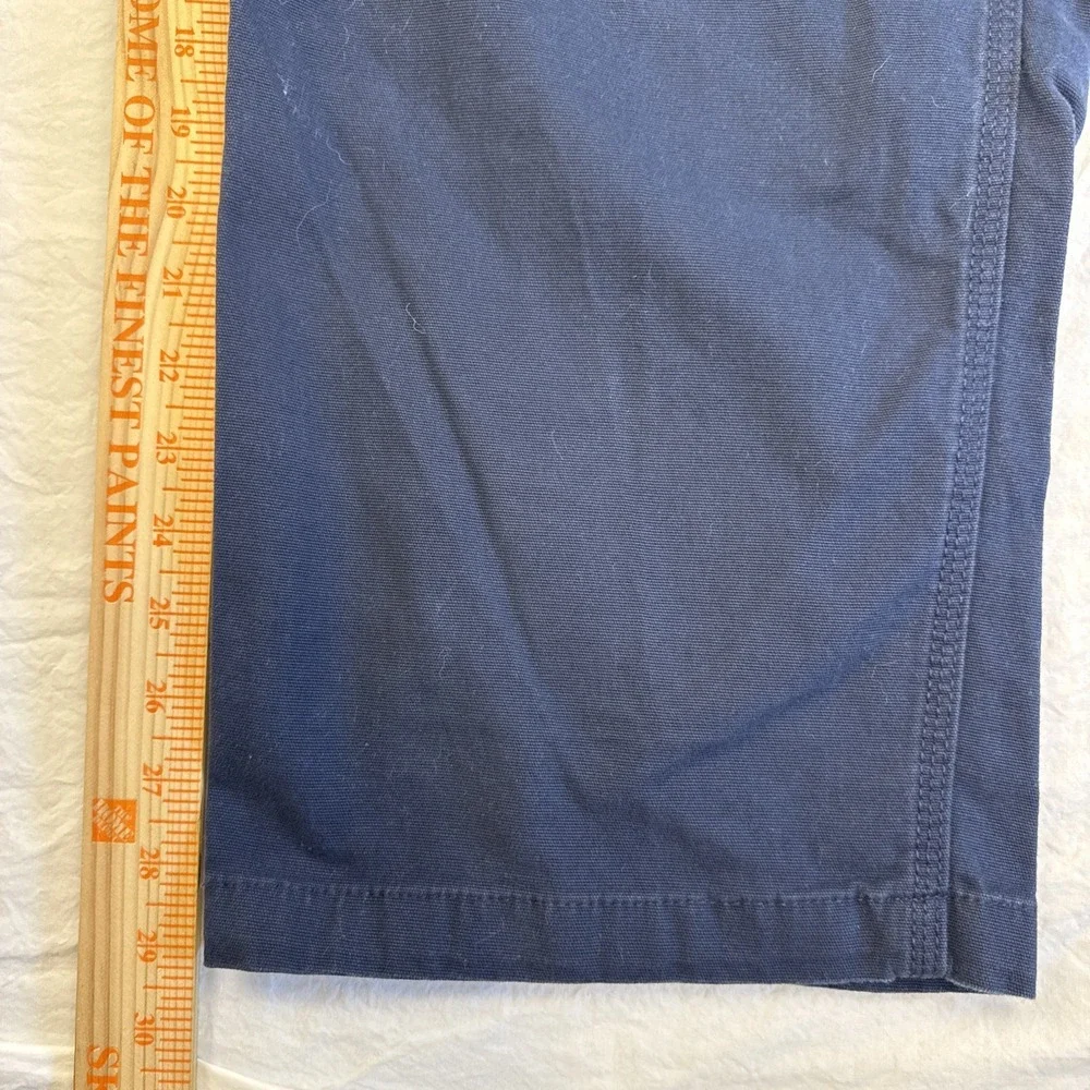 Carhartt Pants mens 44/30 Canvas Relaxed Fit 102291 workwear navy